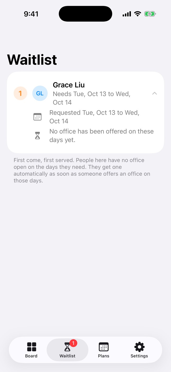 Waitlist with Grace Liu's request expanded
